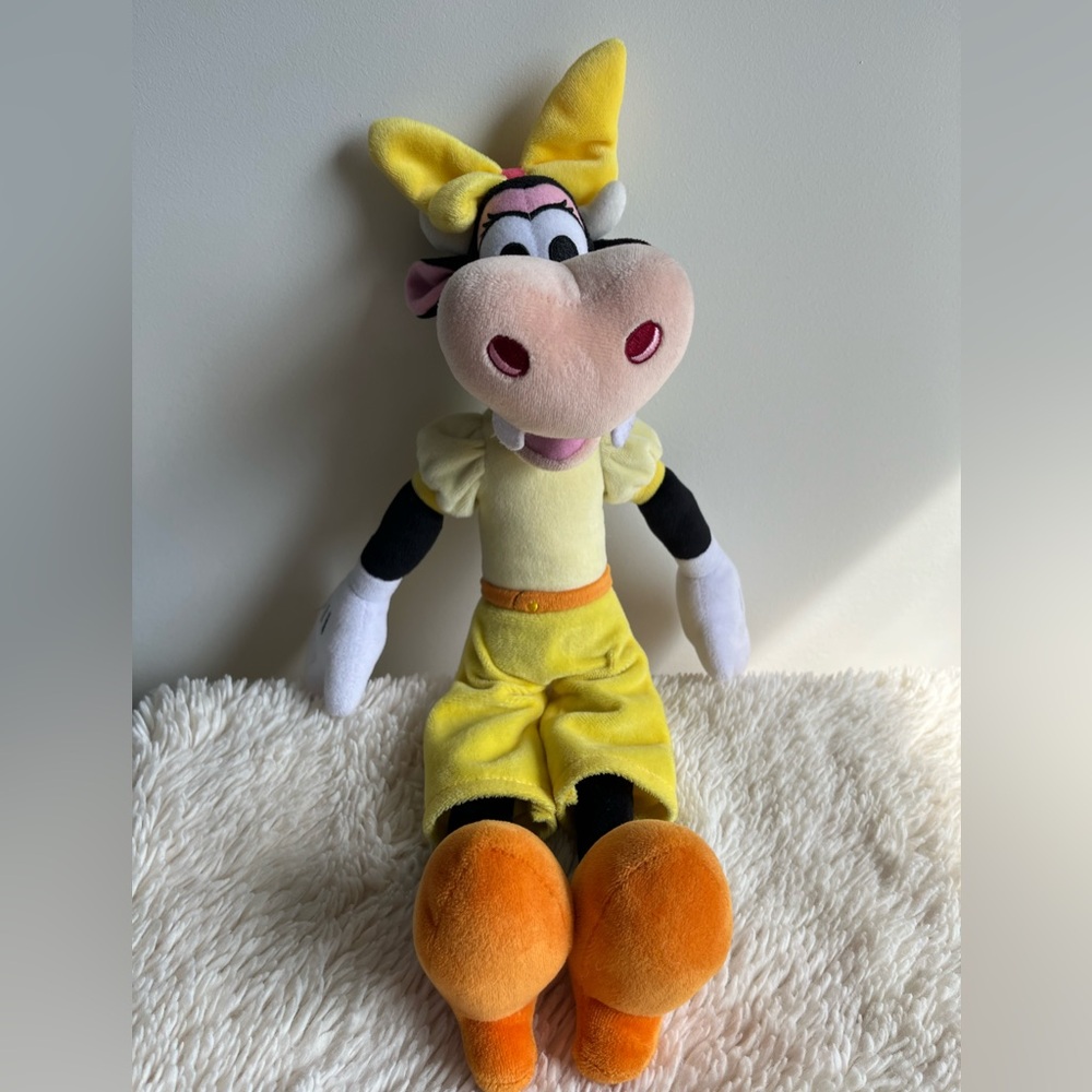 Rare Disney Clarabelle Cow Plush